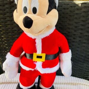 Festive Red Santa Plush Toy